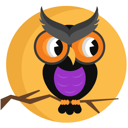 Download Halloween Owl With Moon SVG scrapbook cut file cute ...