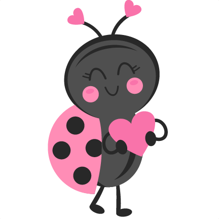 Download Valentine Ladybug SVG scrapbook cut file cute clipart ...