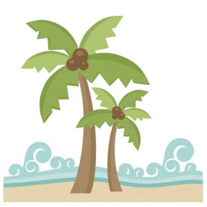 Miss Kate Cuttables Beach Scene SVG Cut File