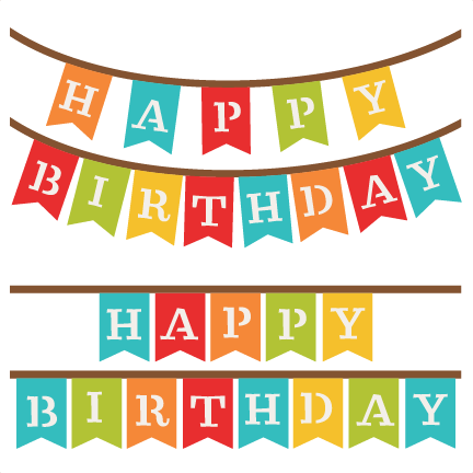Free Free Birthday Banner Svg 134 SVG PNG EPS DXF File