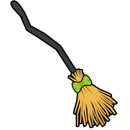 witches broom clipart