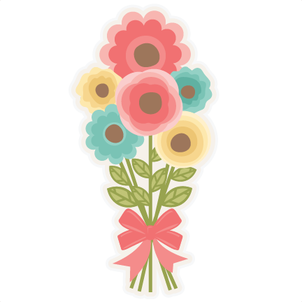 Flower Bouquet SVG scrapbook cut file cute clipart files ...