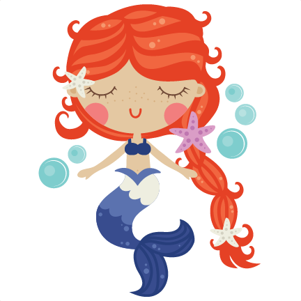 Download Mermaid SVG scrapbook cut file cute clipart files for ...