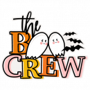 The Boo Crew SVG Scrapbook Title
