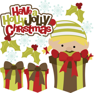 Have A Holly Jolly Christmas SVG christmas clipart cute clip art free svg