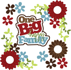 One Big Happy Family SVG family svg files for scrapbooking free svg files free cutting files for scrapbooking