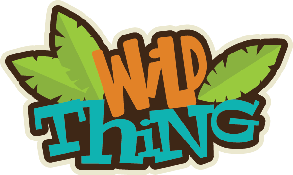 Wild Cut File With Animal Prints Wild Thing Svg Wild Word 
