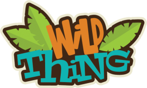 Wild Thing Title SVG scrapbook title svg files free svgs cute svg cuts svg cuts for scrapbooking