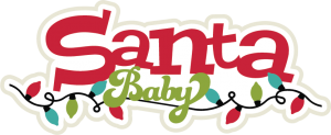 Santa Baby SVG scrapbook title santa svg title christmas ...