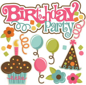 Birthday Party SVG files birthday svg files birthday svg cuts cute svgs free svg files for scrapbooking