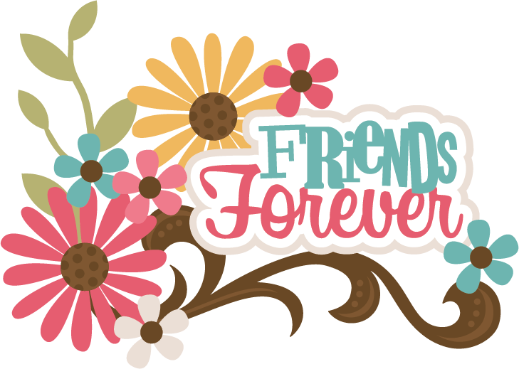 Friends Forever SVG scrapbook title best friends svg file ...