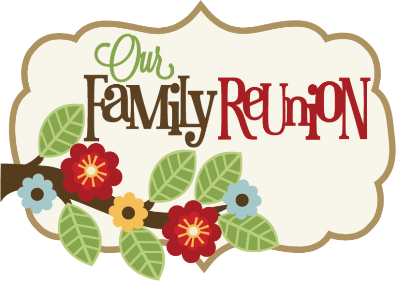 Our Family Reunion SVG Scrapbook Title Family Svg Scrapbook Title Free 