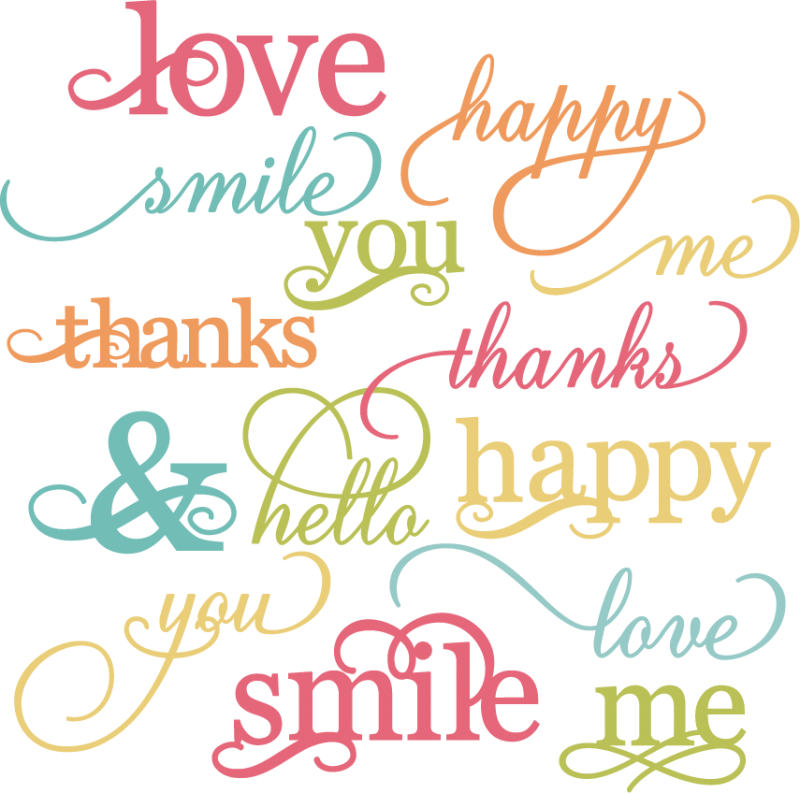 Download Pretty Words SVG cut files for scrapbooking words svg cut ...