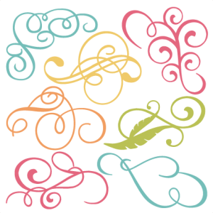 Flourishes SVG cut files flourish svg files free svgs free svg cuts for cutting machines scal files