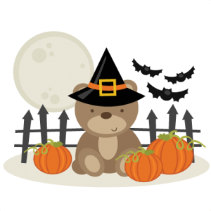 Halloween Bear SVG cutting files free svg cuts halloween svg files for cutting machines