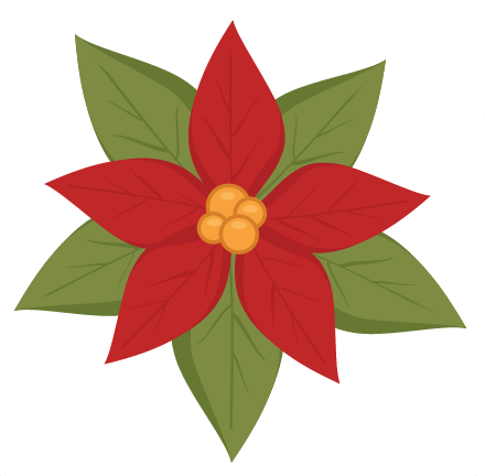 Poinsettia SVG cutting file christmas svg cut file free svgs free svg cuts