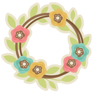 Spring Wreath SVG cutting file free svg cut files free svgs spring svg files for scrapbooks