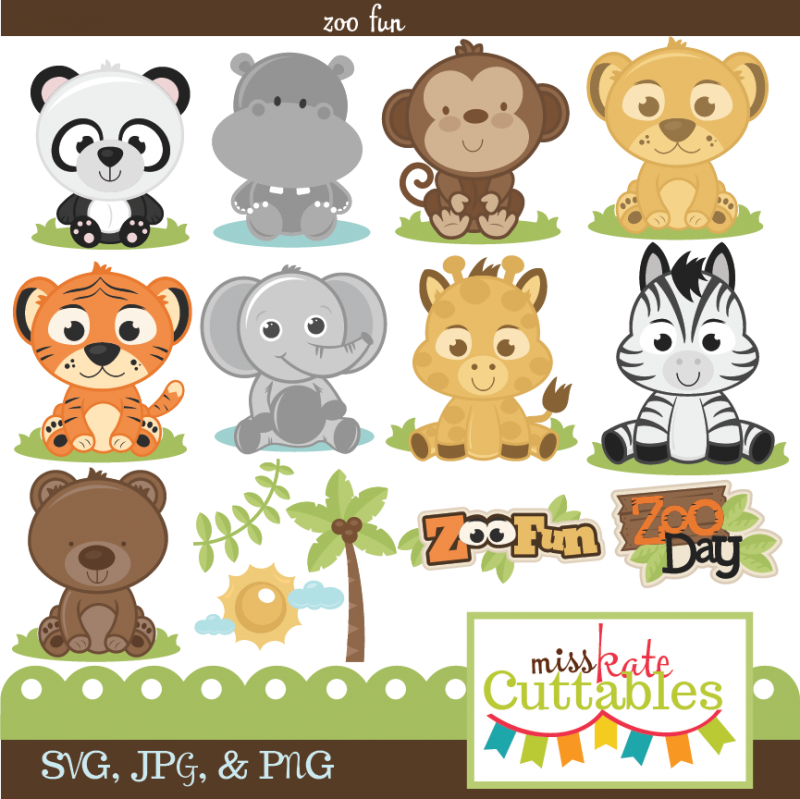 Download Miss Kate Cuttables Zoo Fun Bundle SVG files for scrapbooking free svg files for cutting ...