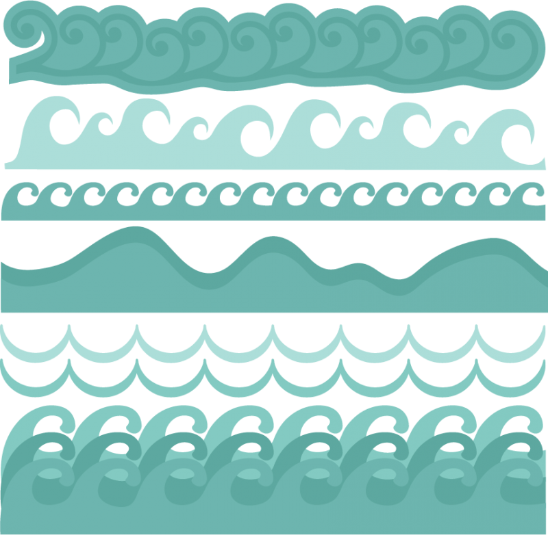 wave border