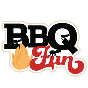 BBQ Fun scrapbook title SVG cutting files summer svg cut files grill svg files ketchup mustard cut files free cuts for cricut