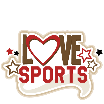 Love Sports SVG cutting files for scrapbooking sports balls clipart sports  svg cut files cricut cut