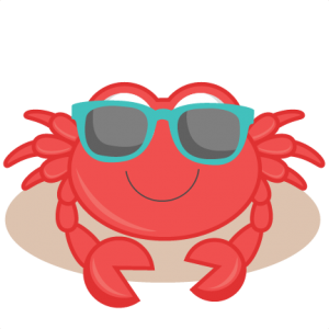 Beach Crab SVG cutting files for scrapbooking ocean svg cut files ocean svg cuts beach svg files