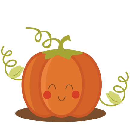 happy pumpkin clipart