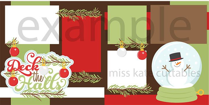 Deck The Halls - Sticker Gift Tags Pack Stickers Christmas, – MISS KATE