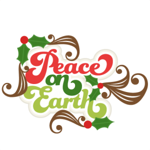 Download Peace on Earth Title SVG scrapbook title christmas cut ...