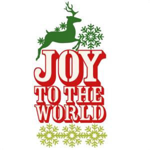 Joy to the World Title SVG scrapbook title christmas cut outs for cricut cute svg cut files free svgs cute svg cuts