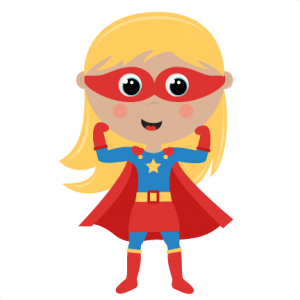 Girl Superhero cut files SVG cutting files for scrapbooking superhero clipart clip art cute free svg cuts