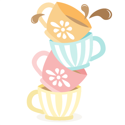 A tea cup with saucer deep blue color Royalty Free Vector