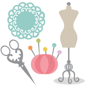 Sewing Set SVG cutting files for scrapbooking cute clip art cute sewing set svg cut files free svgs