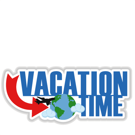 Download Vacation Time scrapbook title cut files for cricut SVG ...