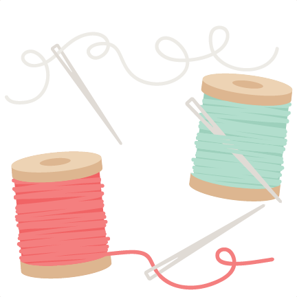 Needles and Thread SVG scrapbook cut file cute clipart files for ...